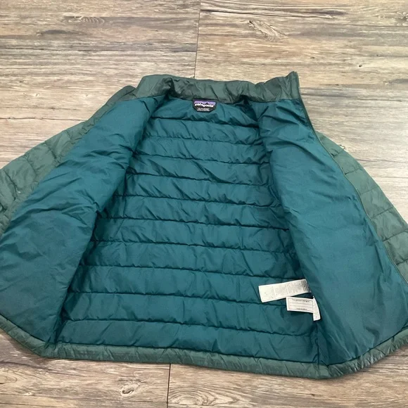 Patagonia Boys Down Sweater Sz L - Picture 4 of 7